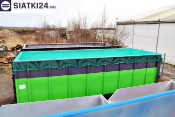 Siatki Brzeg Dolny - Siatka przykrywająca na kontener - zabezpieczenie przewożonych ładunków dla terenów Brzegu Dolnego